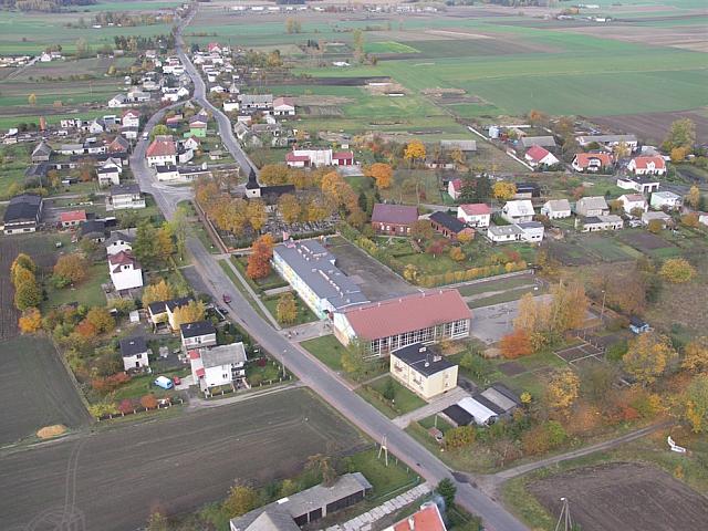 Widoczne ulice Obkaska Pocztowa i Chojnicka